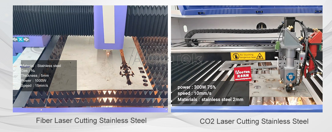 光纤激光切割和CO2激光切割
