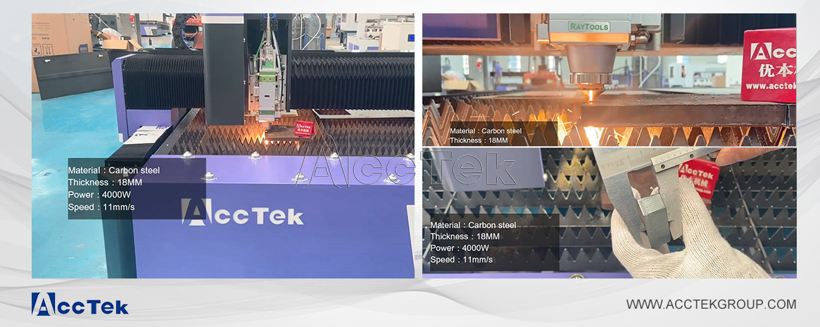 6000W光纤激光切割机可以切割多厚